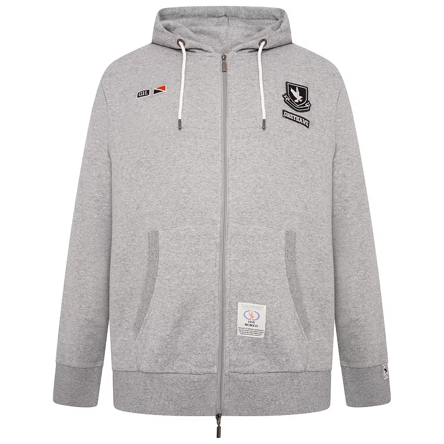 Light Grey Casual Hoody