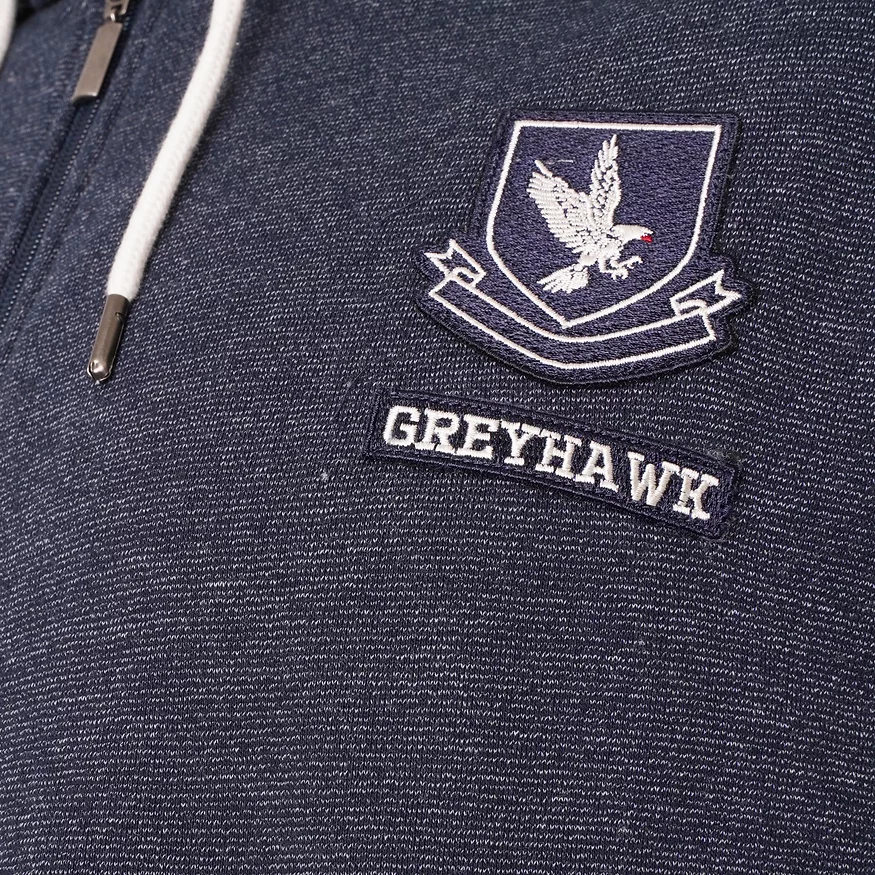 Extra-Tall Navy Casual Hoody