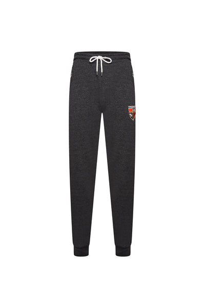 Grey Hawk Cotton Tracksuit Bottoms in Charcoal RRP £47.99