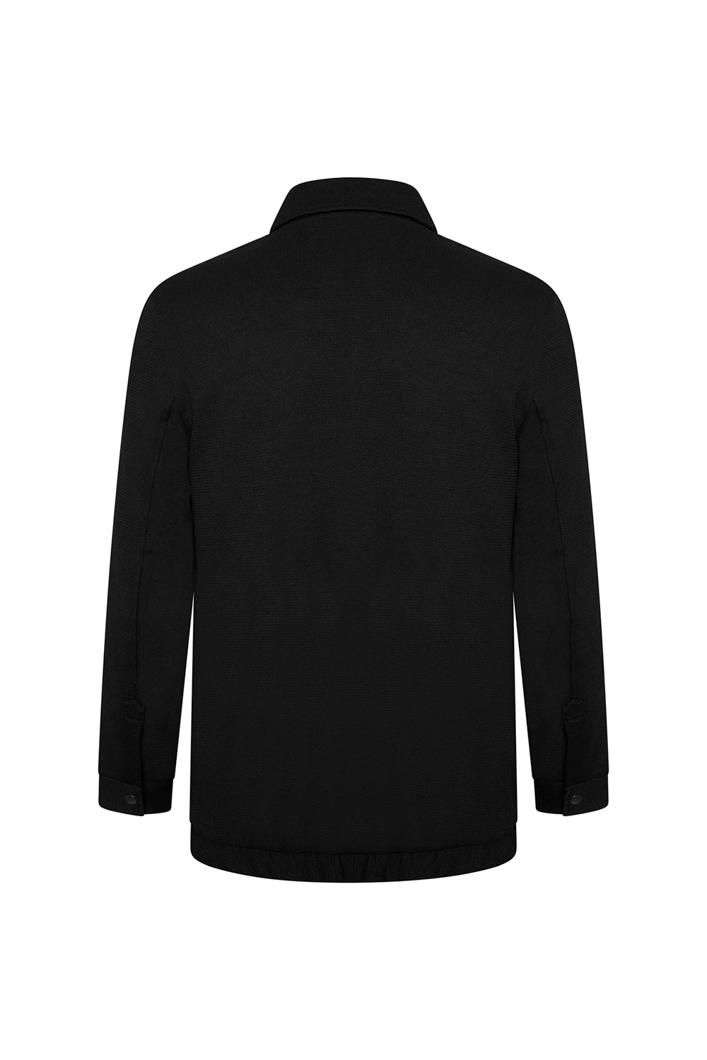 Grey Hawk Smart Collared Full Zip Jacket in Black RRP £119.99