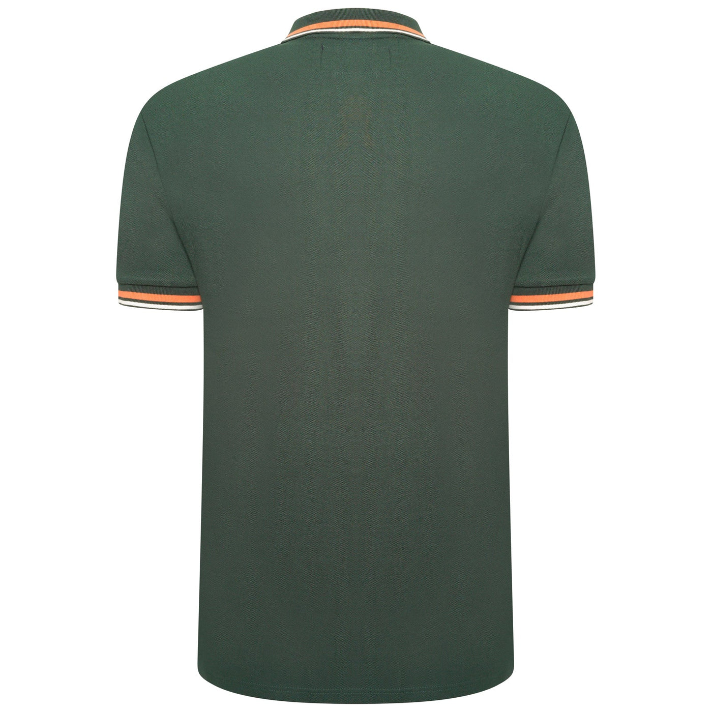 Extra-Tall Grey Hawk Polo Pique in Green with Taping RRP £49.50