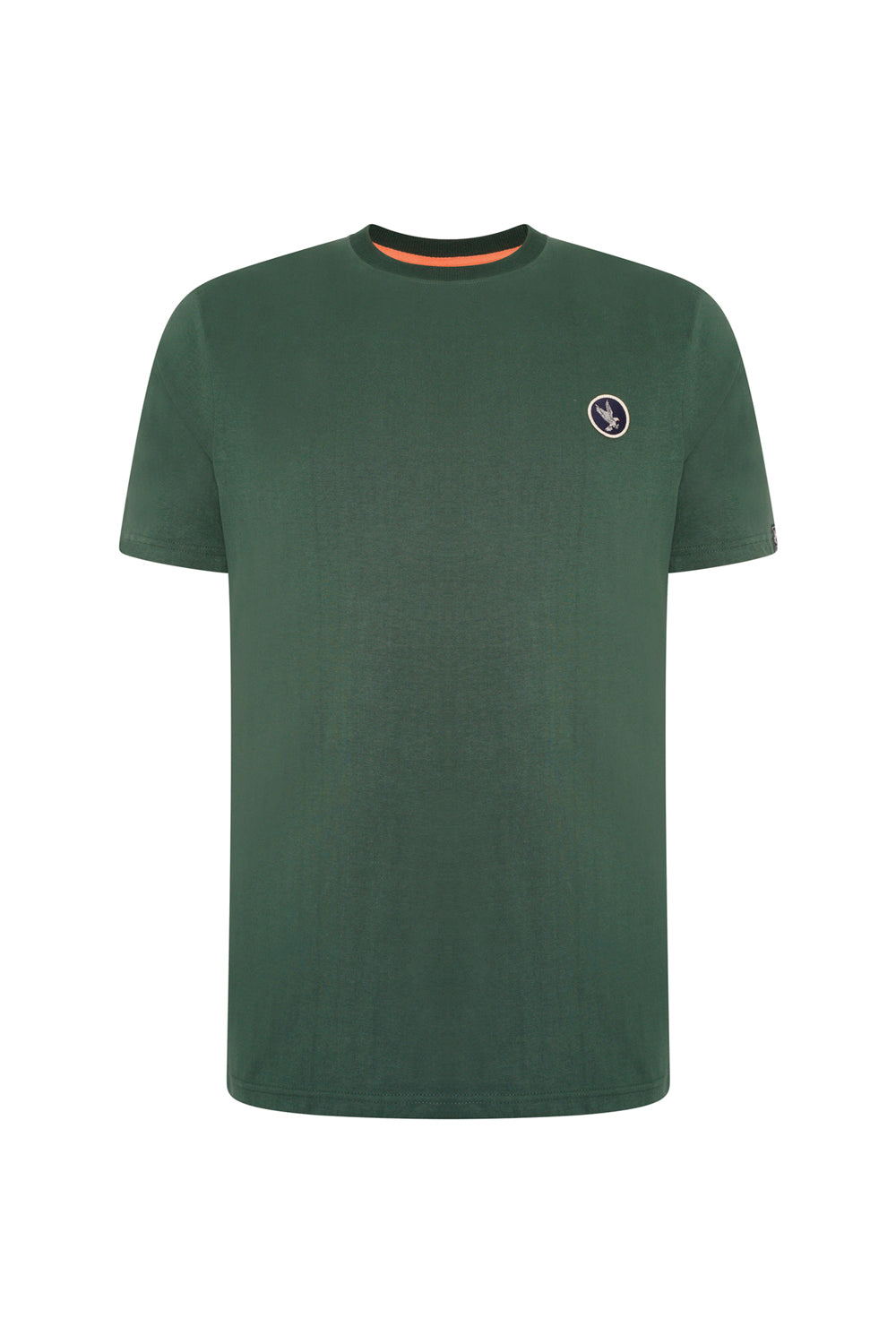 Extra-Tall Grey Hawk Essential Logo T-Shirt in Green RRP £29.99