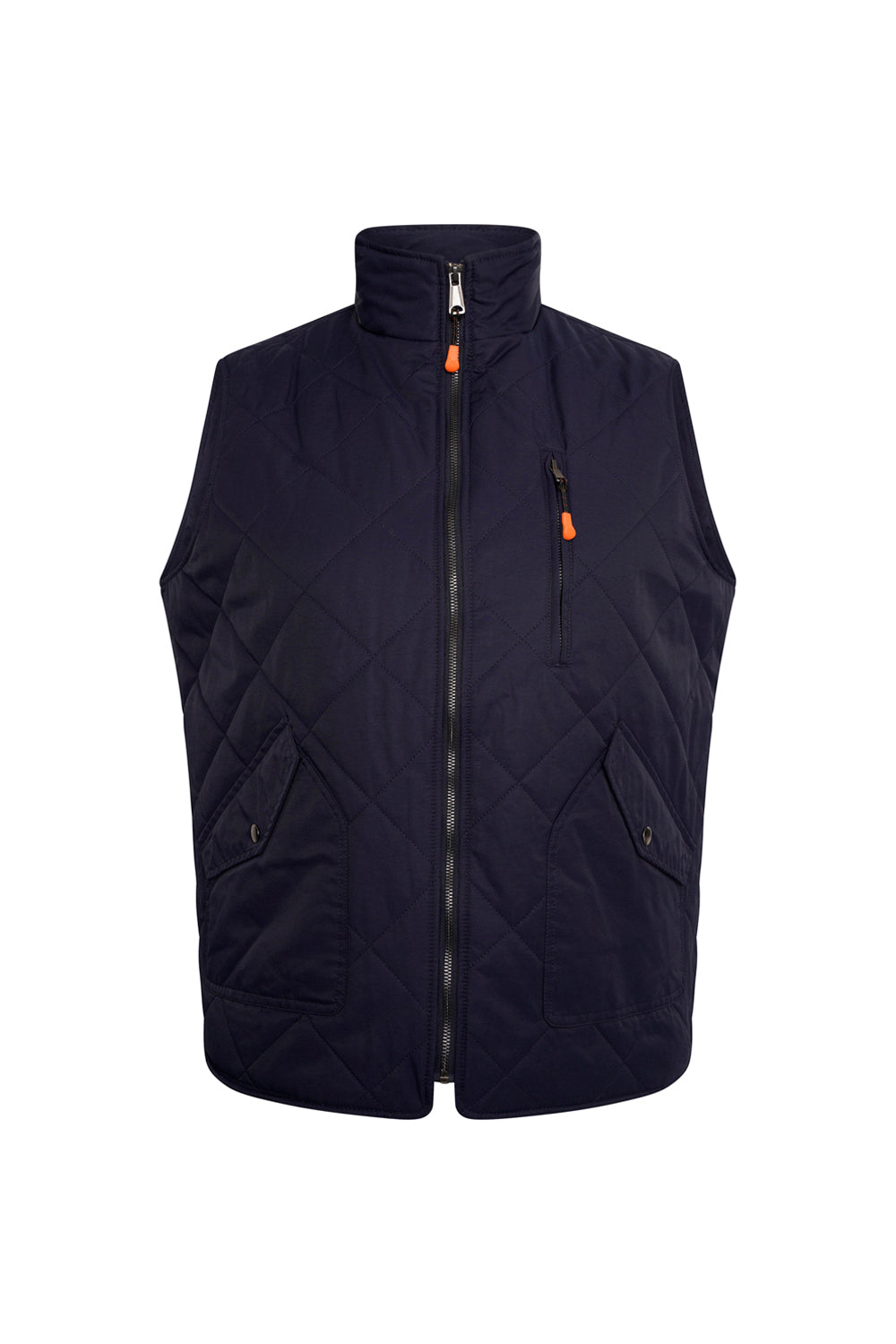 Grey Hawk Quilted Gilet in Navy RRP £65