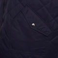 Grey Hawk Quilted Gilet in Navy RRP £65